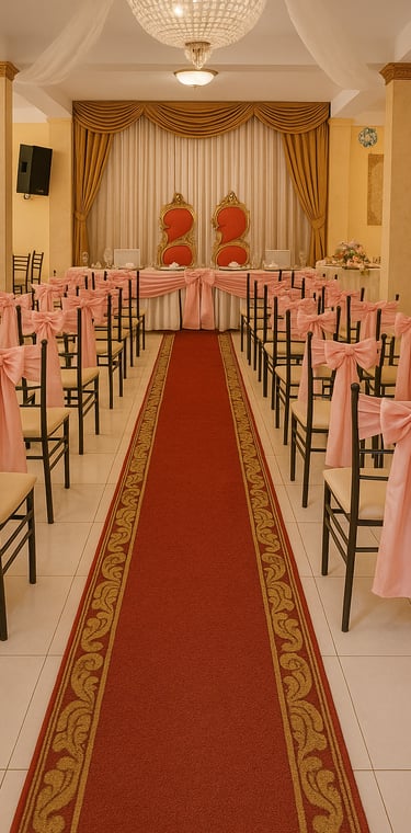 Iluminación mágica para bodas elegantes en Quito