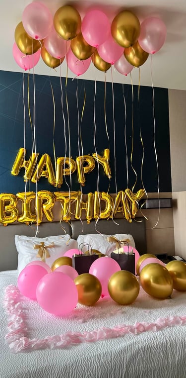 hotel decorator near me in Savannah, GA. Hotel decor in Jesup, GA. Birthday airbnb hotel decor
