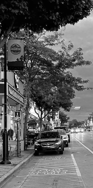 Saturday night in the Wisconsin Dells. 