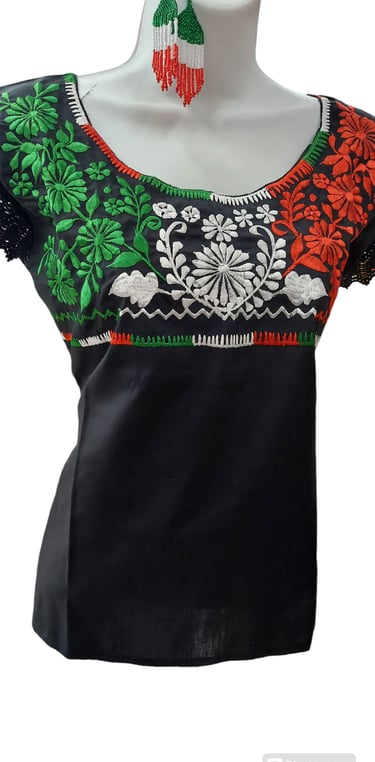 Mexican blouse and dresses handmade in Mexico Tradiciones Norma Phoenix AZ
