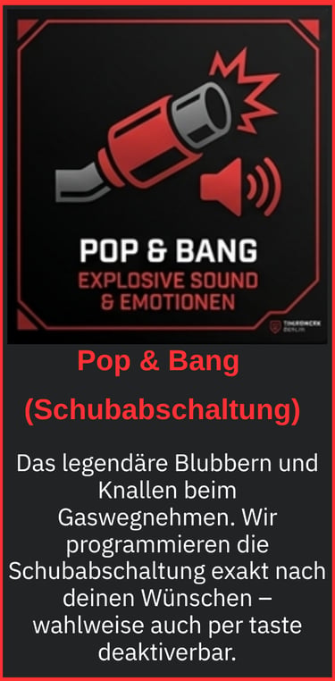 Pop and Bang Berlin - Schubabschaltung programmieren Tunerwerk