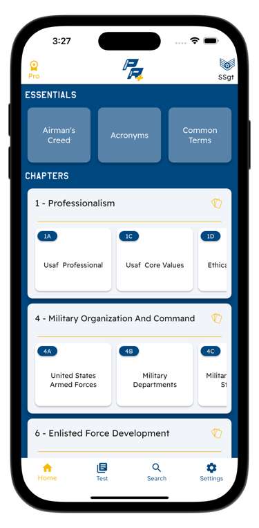 promotion ready air force screenshot