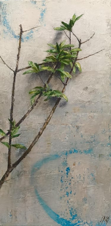 FEELING IN BLUE 60 X 30