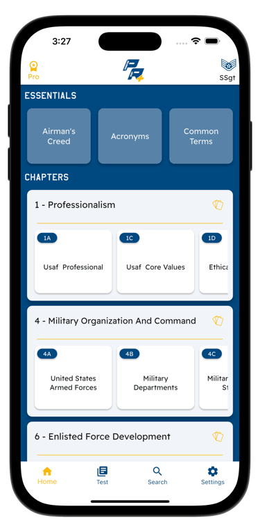 promotion ready air force screenshot