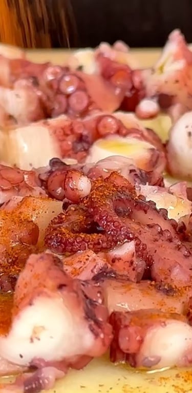 Add a generous amount of paprika