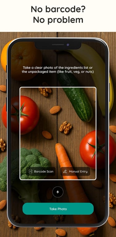 Ingredient scanner, MyGredient, food scanner, cosmetic scanner