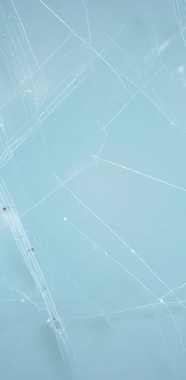 Fondo liso azul claro con lineas asimétricas blancas