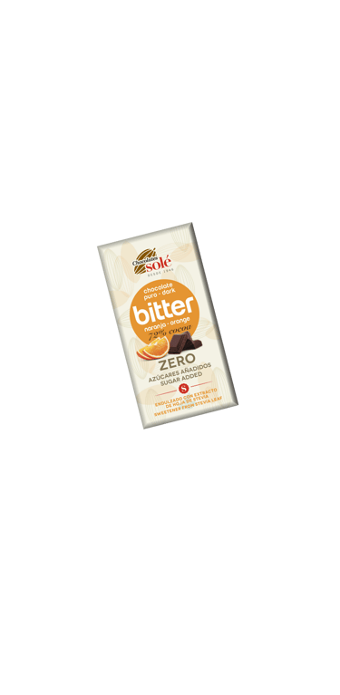 chocolate and orange bitter tablet