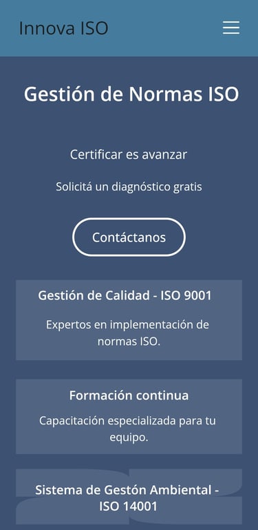 Innova ISO - Certificación de Normas ISO