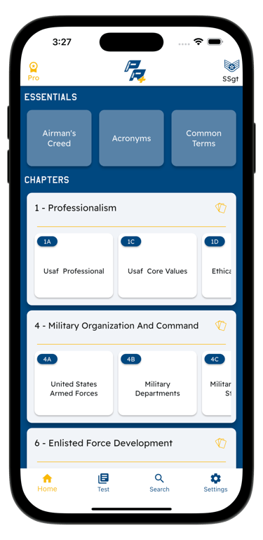 promotion ready air force screenshot