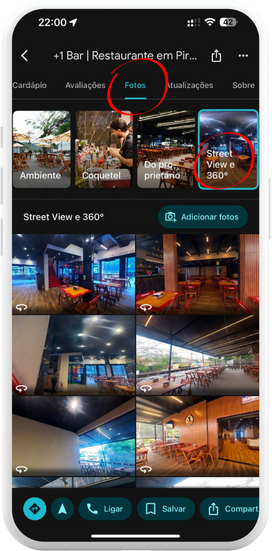  Tour Virtual com Fotos 360°