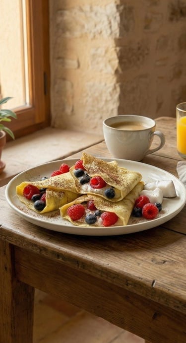 Coconut Crepes