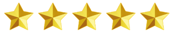 5 golden stars