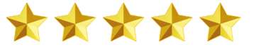 5 golden stars