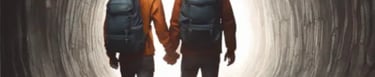 Two Boys Holding Hands