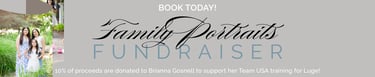 Family Portraits Fundraiser Banner