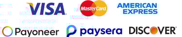 Gocek Limousine secure payment options visa mastercard americanexpress payoneer paysera discover