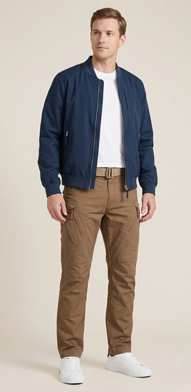 PANTALÓN TÁCTICO MILITAR PARA HOMBRE COLOR MARRÓN COYOTE CON BOLSILLOS CARGO