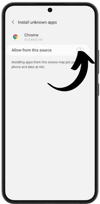 Zezwolić chrome na instalowanie aplikacji