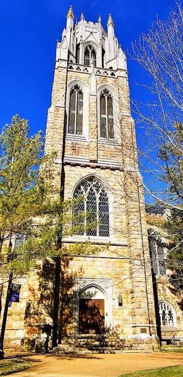 Sewanee - University of the South castle looking building, either medieval or gothic era style