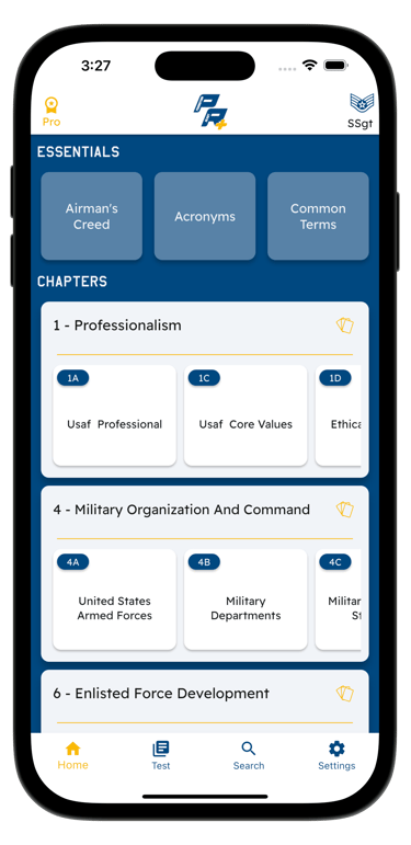 promotion ready air force screenshot