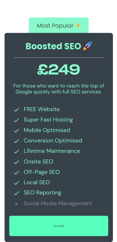 boosted seo package