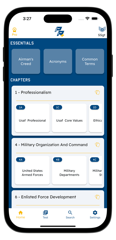 promotion ready air force screenshot