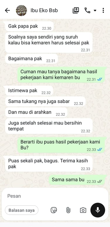 Review jasa interior profesional Semarang