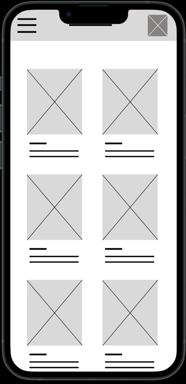 lo-fi of wireframe