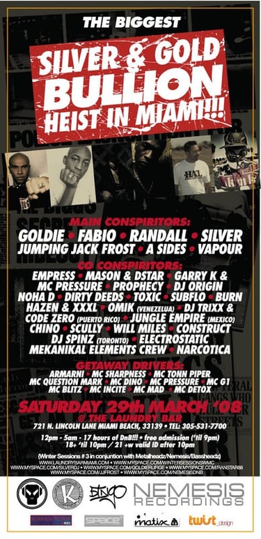 Silver & Gold Bullion @ Laundry Bar - Miami, Florida (USA)