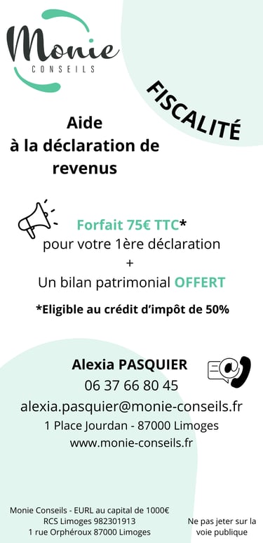Aide déclaration d'impôt