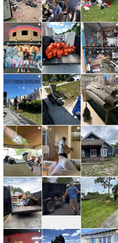 Vero Beach Junk Busters Instagram