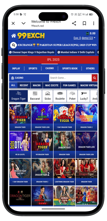 99exch ipl cricket id