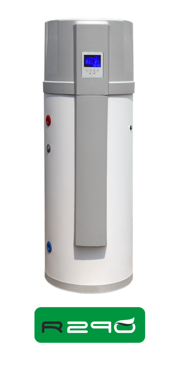 196- t/m 256 liter warmtepompboiler van MAXA met R290