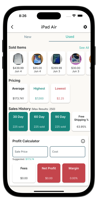 ereseller screenshot