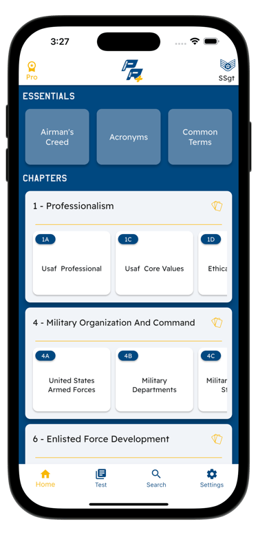promotion ready air force screenshot