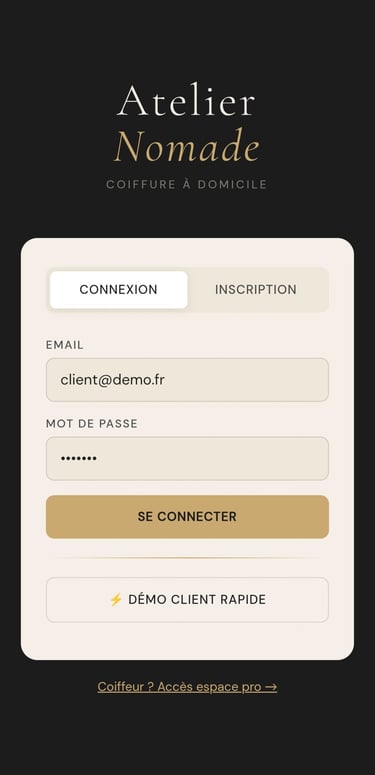 développement d'application pour coiffeur