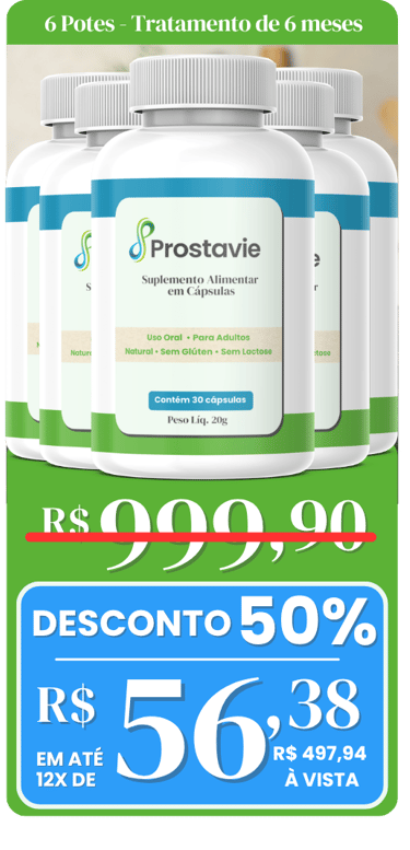 Oferta 6 Frascos R$ 497,94