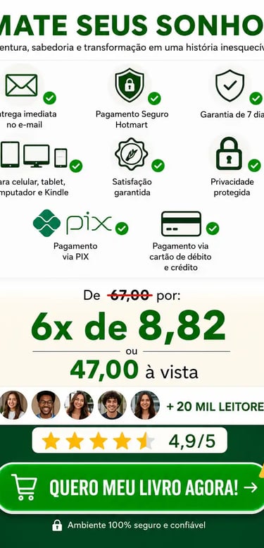 Livro Mate Seus Sonhos CTA