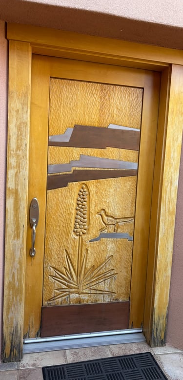 Carved Door (before)