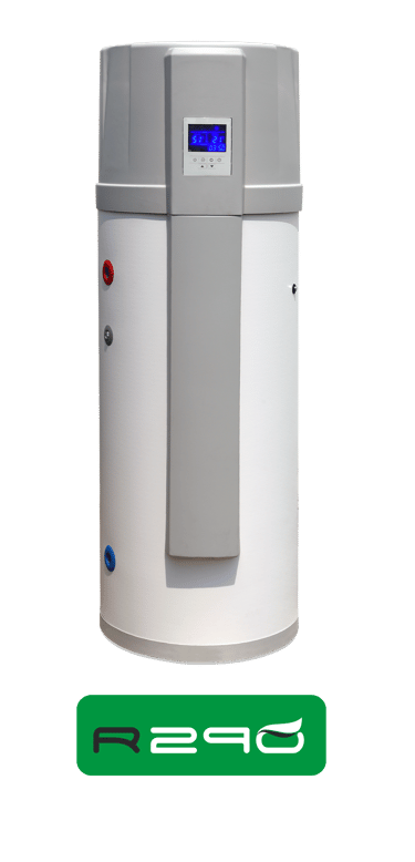 196- t/m 256 liter warmtepompboiler van MAXA met R290