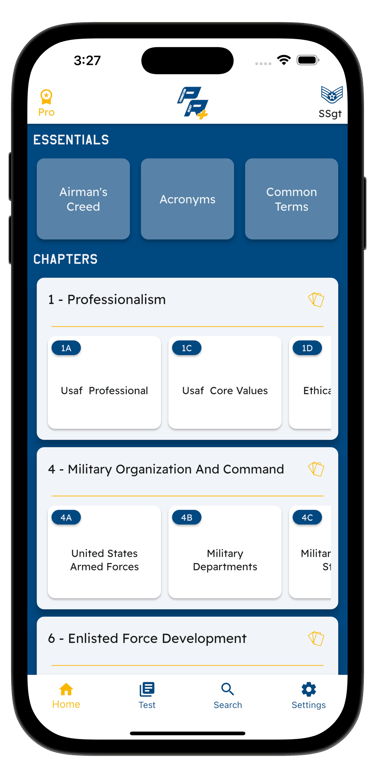 promotion ready air force screenshot