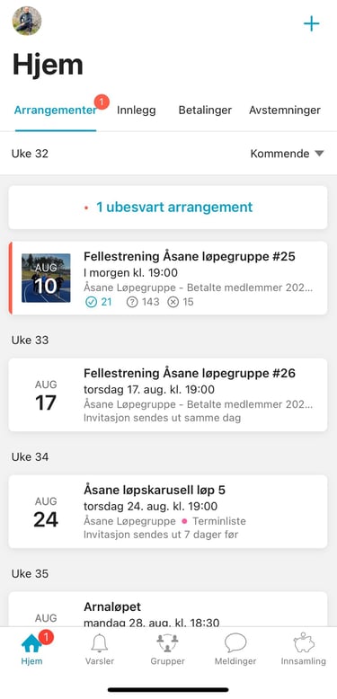 Spond app