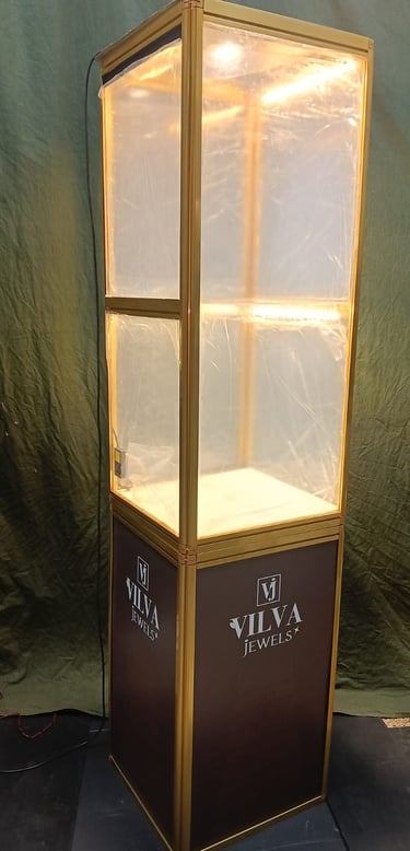Slim Tower for jewelry display