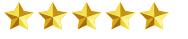 5 golden stars