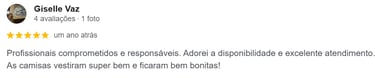 Avaliações no Google