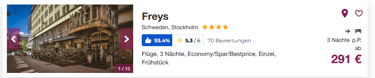 Eurowings Holidays Stockholm Deal