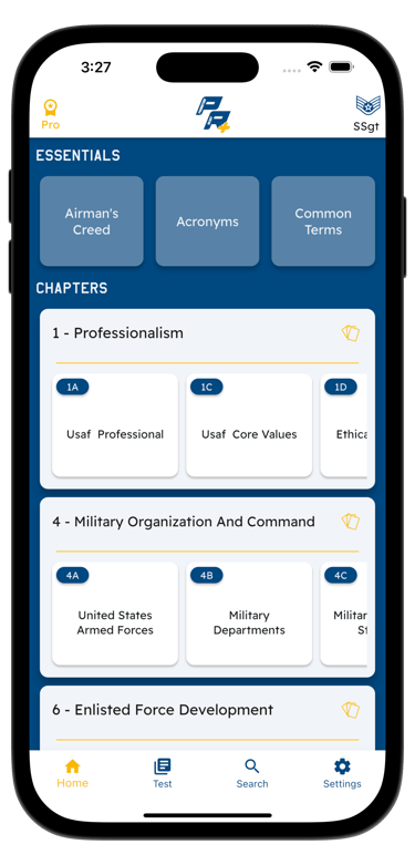 promotion ready air force screenshot