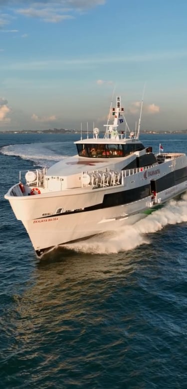 one of the fast boat that operate in Bali 