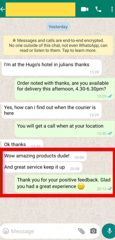 Whatsapp Chat